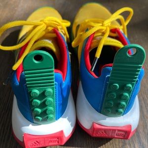adidas Lego Sport EL K Kids Running Shoe (Multicolored) size 4